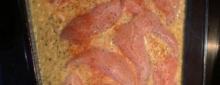 Creamy Chicken & Rice Bake