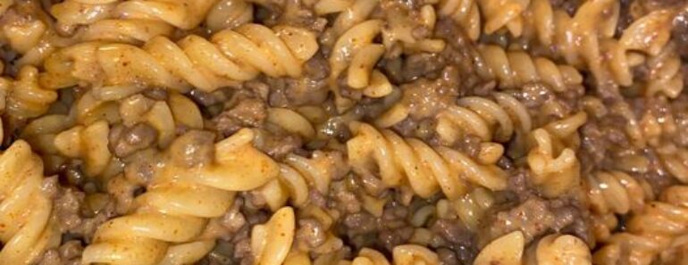 👉CheesyTacoPasta