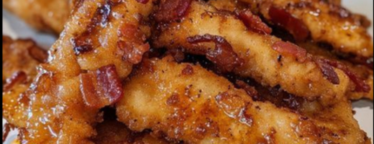 Bacon Brown Sugar Chicken Tenders Recipe
