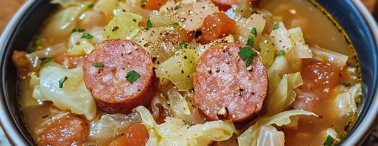 Kielbasa and Cabbage Soup