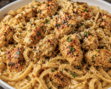 Creamy CajunChickenSpaghetti Creamy CajunChickenSpaghetti