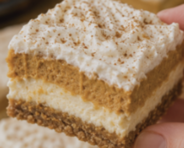 Pumpkin Cheesecake Bars