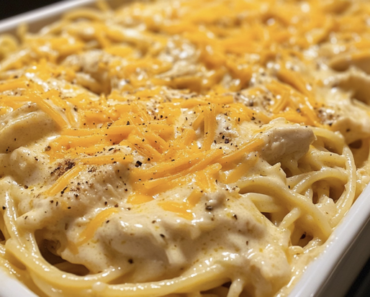 Cheesy Chicken Spaghetti