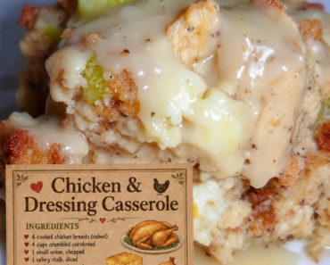 Chicken Dressing Casserole