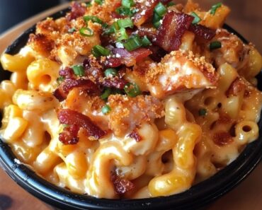 👉Loaded BBQ Mac and Cheese