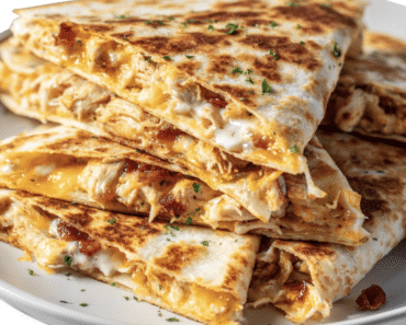 Chicken Bacon Ranch Quesadillas