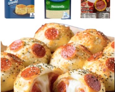 Cheesy Pepperoni Pizza Bombs Cheesy Pepperoni Pizza Bombs