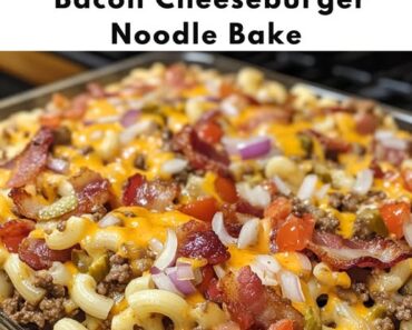 Bacon Cheeseburger Noodle Bake Bacon Cheeseburger Noodle Bake