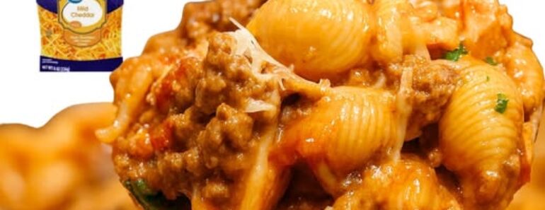 Cheesy Taco Pasta and One Pot Recipe
