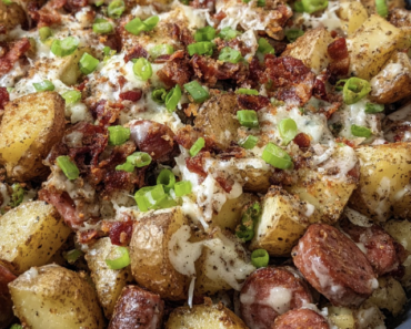 Bacon Alfredo Fried Potatoes Sausage Bacon Alfredo Fried Potatoes Sausage