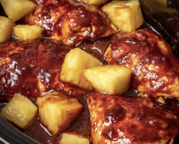 Crock Pot Hawaiian BBQ Chicken