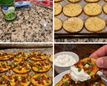 Baked Potato Slices with Bacon .26