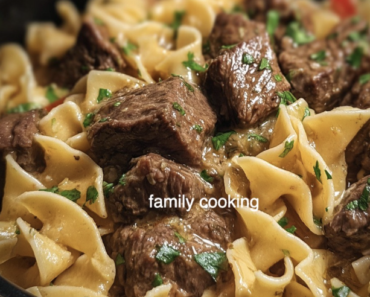 Crockpot Mississippi Beef and Noodles