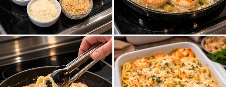 Shrimp Scampi Pasta Bake.26