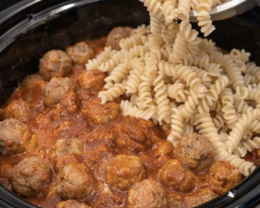 Crockpot Pasta Meatballs .26 Crockpot Pasta Meatballs .26