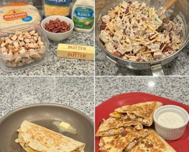 Cheesy Ranch Quesadillas.26