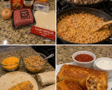 Beef Cheese Chimichangas.26