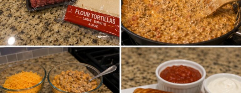 Beef Cheese Chimichangas.26