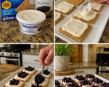 3-Ingredient Blueberry Cheesecake Bites .26 3-Ingredient Blueberry Cheesecake Bites .26