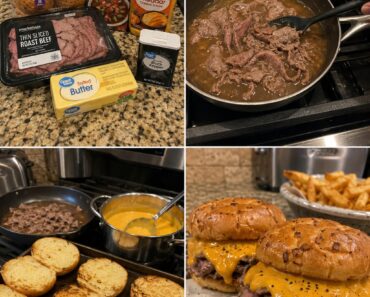 Hot Beef Cheddar Melts.26