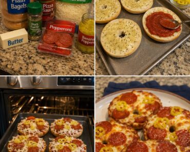 Pizza Bagels.26