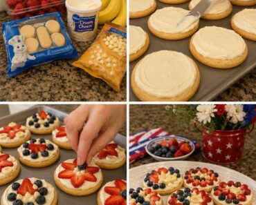 Patriotic Fruit Pizzas.26