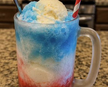 Patriotic Ice Cream Float.26