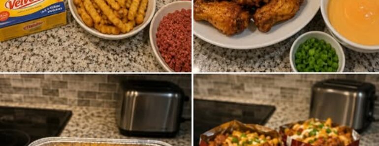 Taco Wings Loaded Fries.26