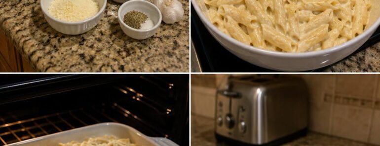 Chicken Alfredo Pasta Bake.26
