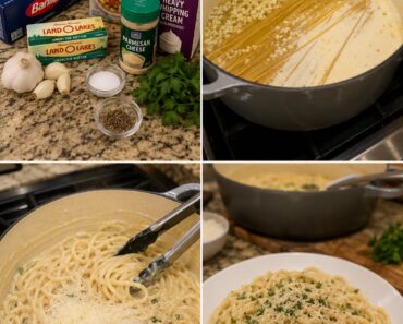 Creamy Garlic Pasta.26