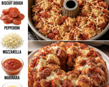 Pepperoni Pizza Monkey Bread
