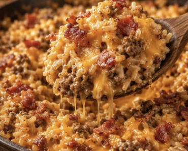 Bacon Cheeseburger Rice