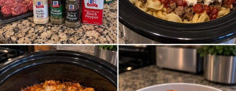 Crockpot Tortellini Lasagna.26