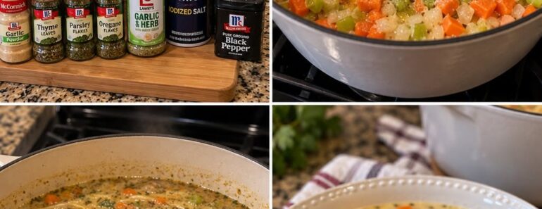 Herb Chicken Noodle Soup.26