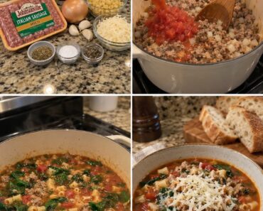 Sausage Spinach Soup.26