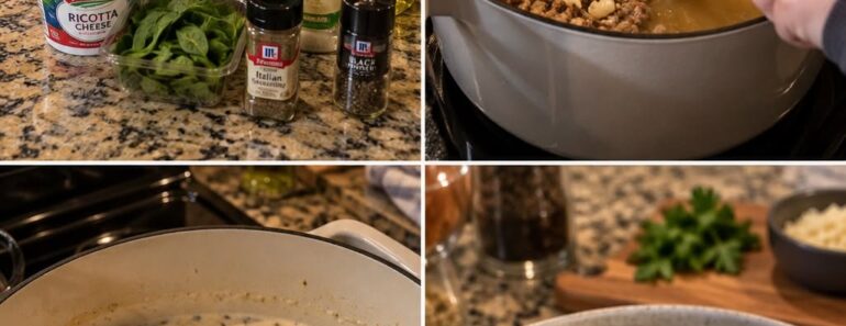 Creamy Alfredo Lasagna Soup.26