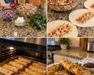 BBQ Chicken Taquitos