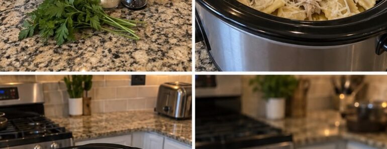 Crockpot Alfredo Ravioli.26