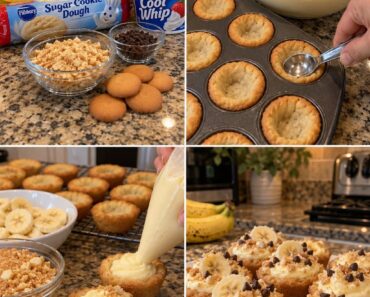 Banana Pudding Cookie Cups.26