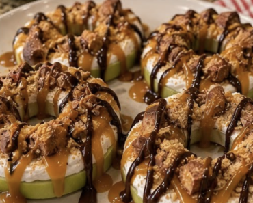 Caramel Twix Apple Rings.26