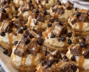 Twix Cheesecake Bites.26
