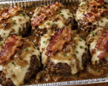 Bacon Swiss Hamburger Steaks Bacon Swiss Hamburger Steaks