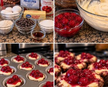 Cherry Brownie Cups.26 Cherry Brownie Cups.26