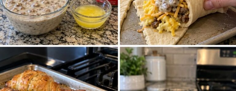 Sausage Gravy Crescent Rolls.26