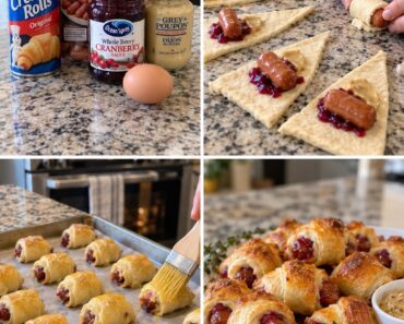 Cranberry Pigs in a Blanket.26 Cranberry Pigs in a Blanket.26
