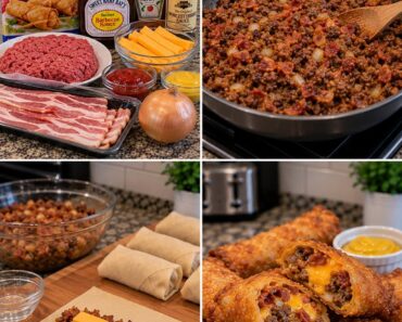 Cheeseburger Egg Rolls.26