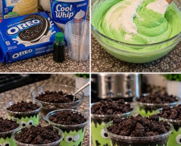 Frankenstein Pudding Cups.26